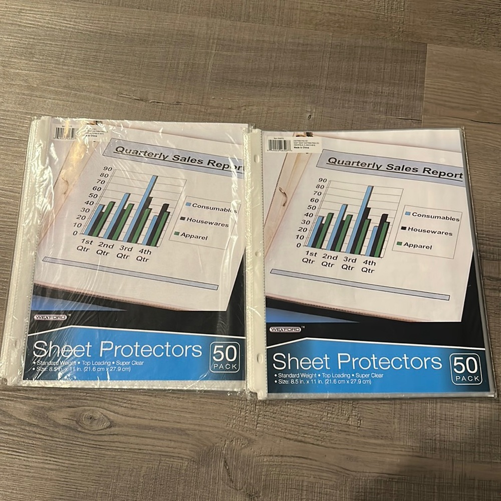 Sheet Protectors